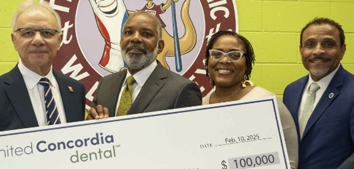 United Concordia donates $100,000 to support Children’s Dental Clinic at the William D. Kelley School