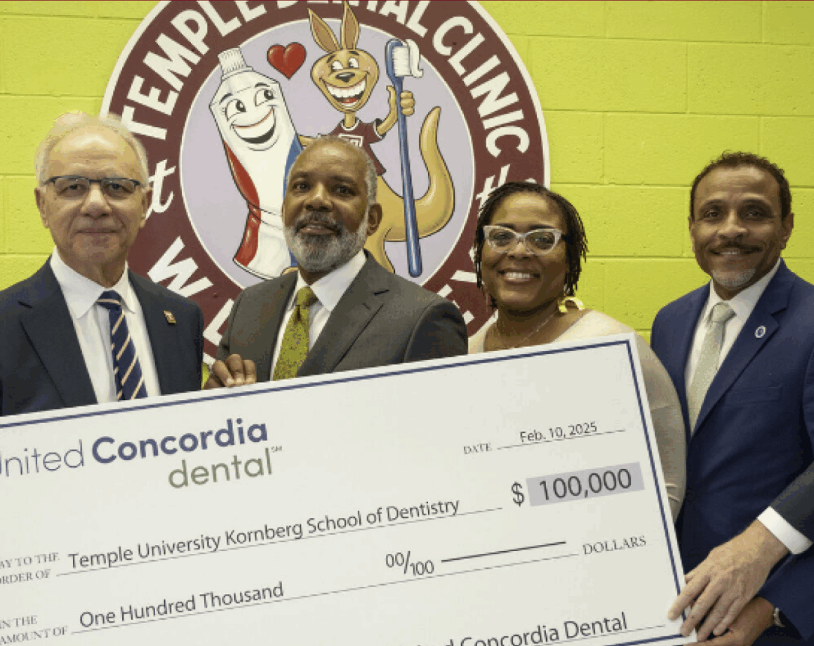 United Concordia donates $100,000 to support Children’s Dental Clinic at the William D. Kelley School